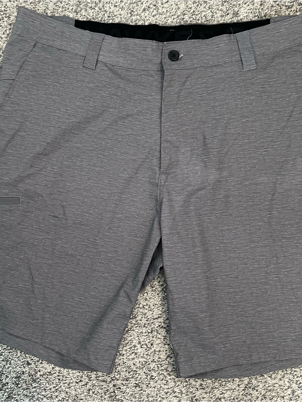 Hawke & Co Gray Flat-Front Men's Shorts